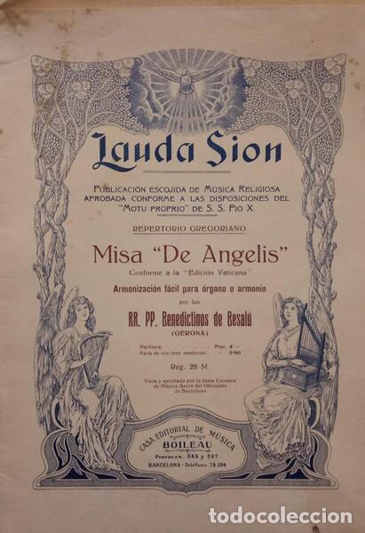 Libros antiguos: MISA DE ANGELIS. - Foto 1