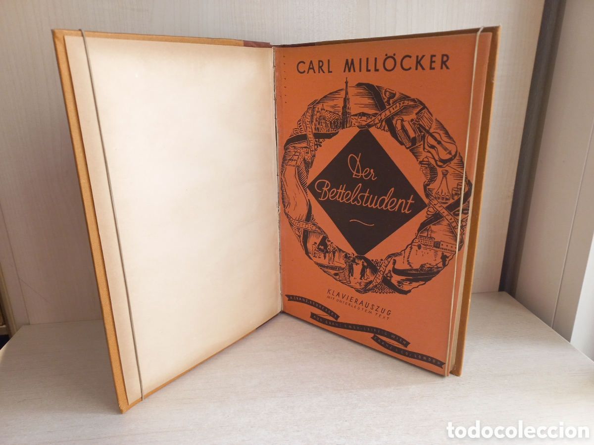 Libros antiguos: Der Bettelstudent. Carl Mill&ouml;cker. Cranz. - Foto 5