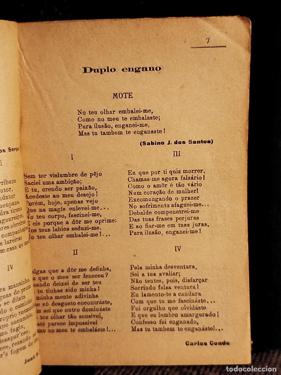 Libros antiguos: Fados e can&ccedil;oes. Letras de canciones. - Foto 9