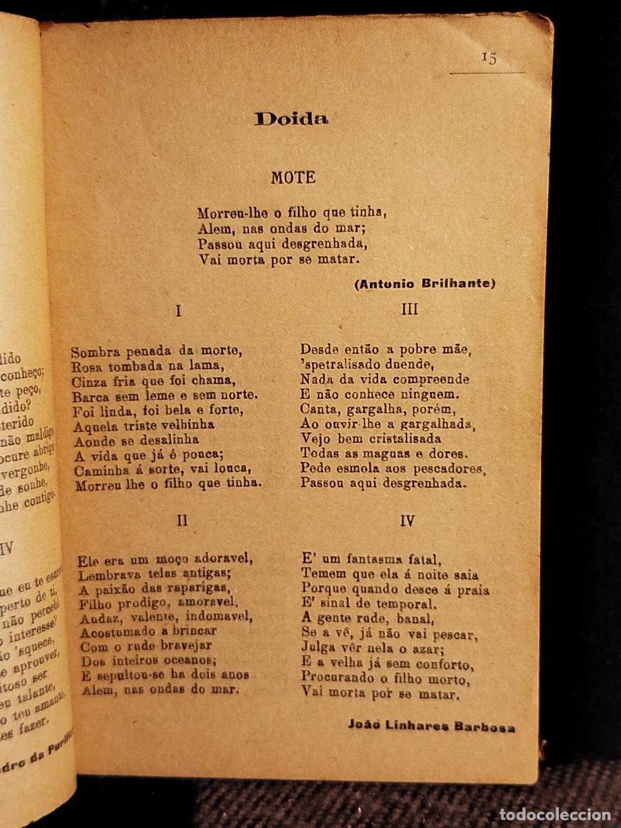 Libros antiguos: Fados e can&ccedil;oes. Letras de canciones. - Foto 11