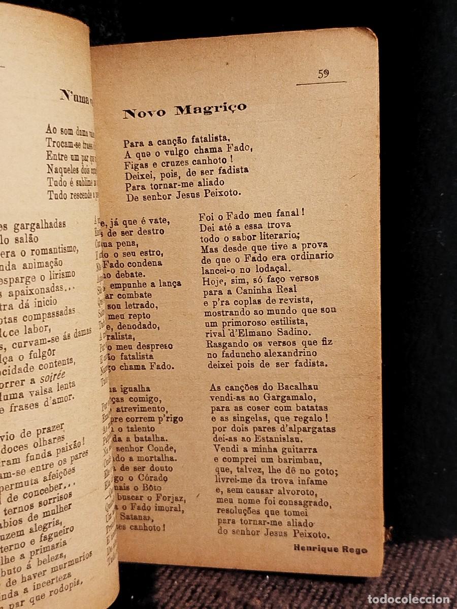 Libros antiguos: Fados e can&ccedil;oes. Letras de canciones. - Foto 17