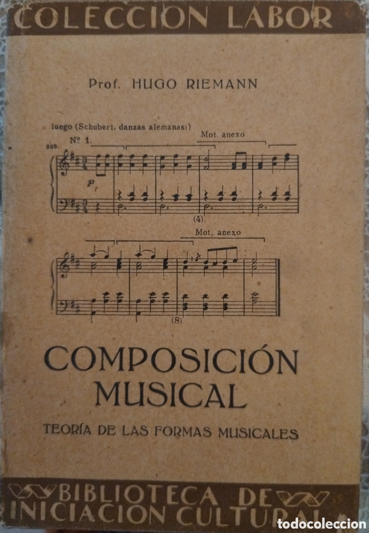 Libros antiguos: COMPOSICI&Oacute;N MUSICAL. COLECCI&Oacute;N LABOR - Foto 1