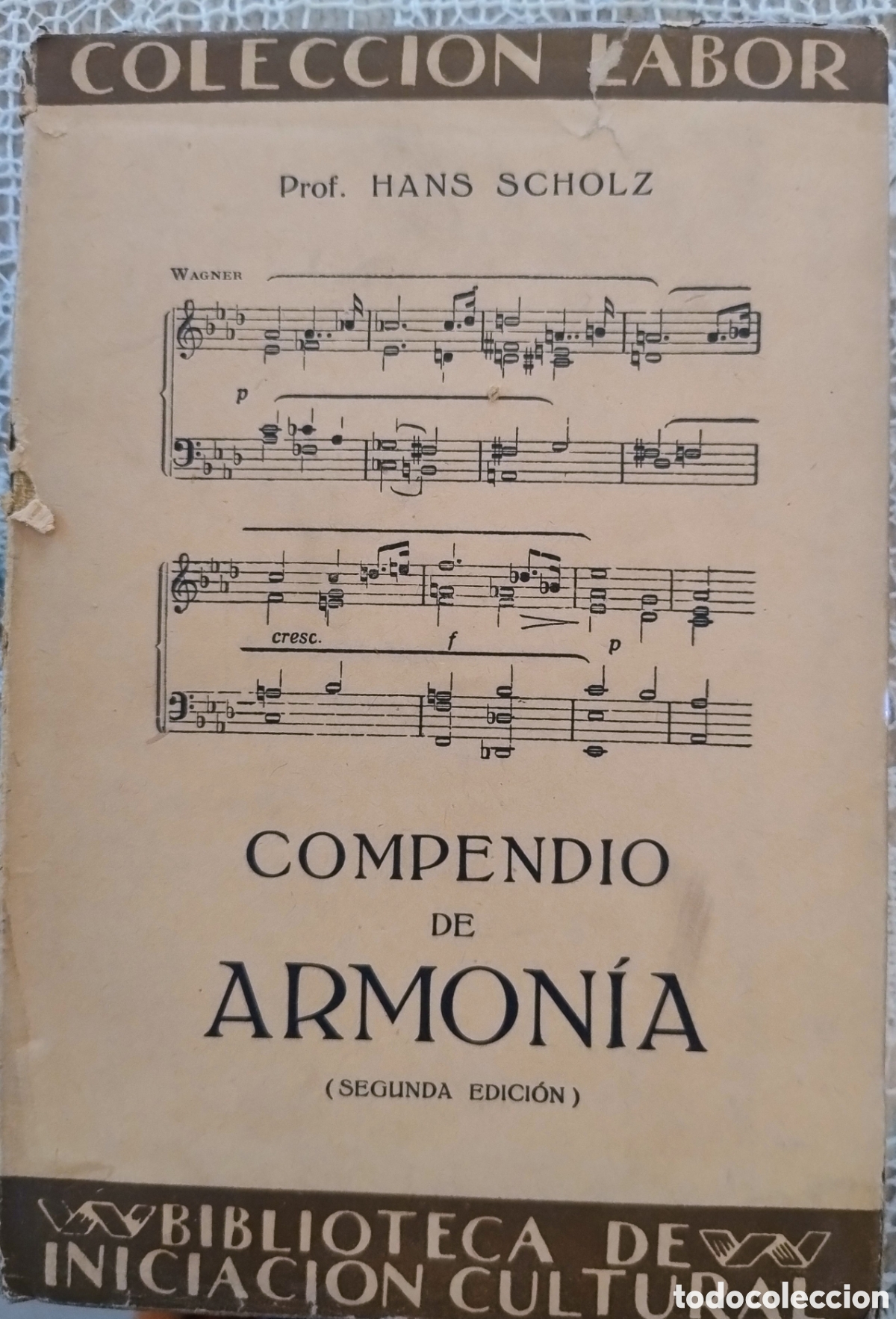 Libros antiguos: COMPENDIO DE ARMONIA. COLECCI&Oacute;N LABOR - Foto 1