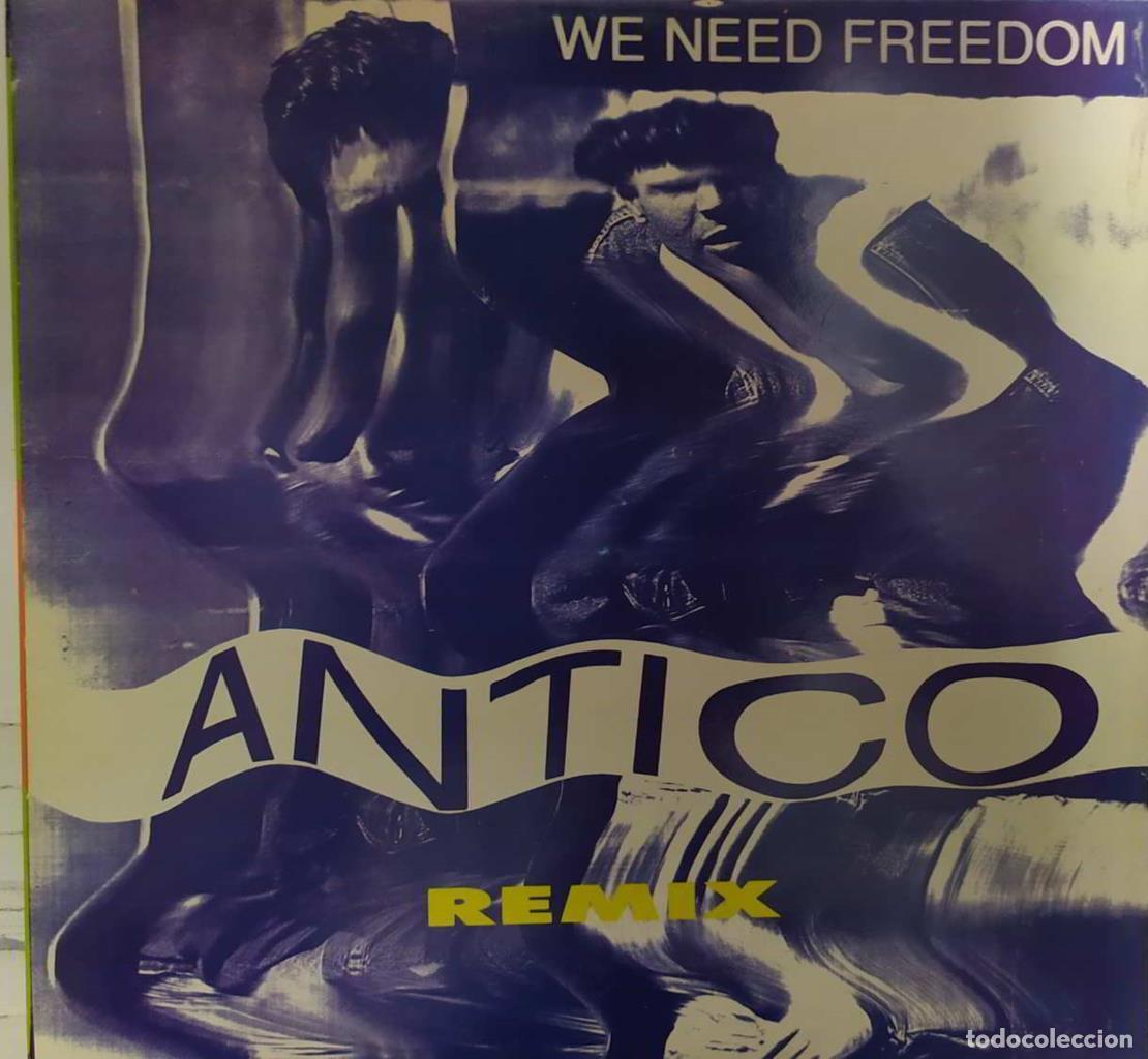 Libros antiguos: Vinilo-LP: Antico Remix - We need freedom - Antico