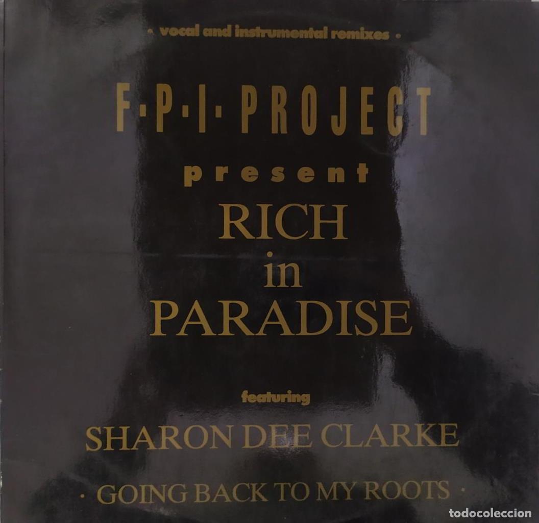 Old books: Vinilo-LP: FPI Project - Rich in paradise - FPI Project / Sharon Dee Clarke