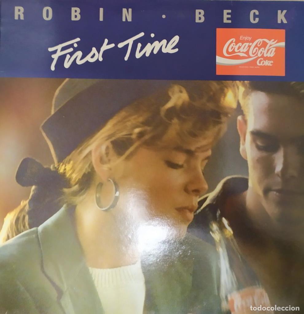 Livros antigos: Vinilo-LP: Robin/Beck - First time - Robin/Beck