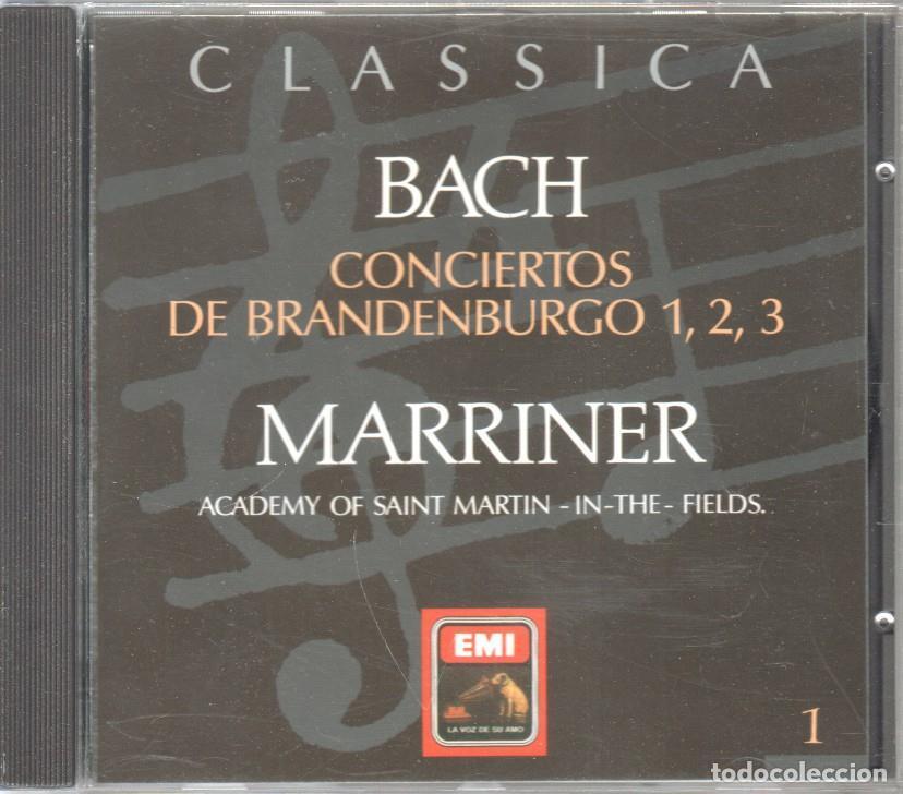 Libros antiguos: CD Musica: Classica 1 - Bach: Conciertos de Brandenburgo 1, 2, 3 - Varios
