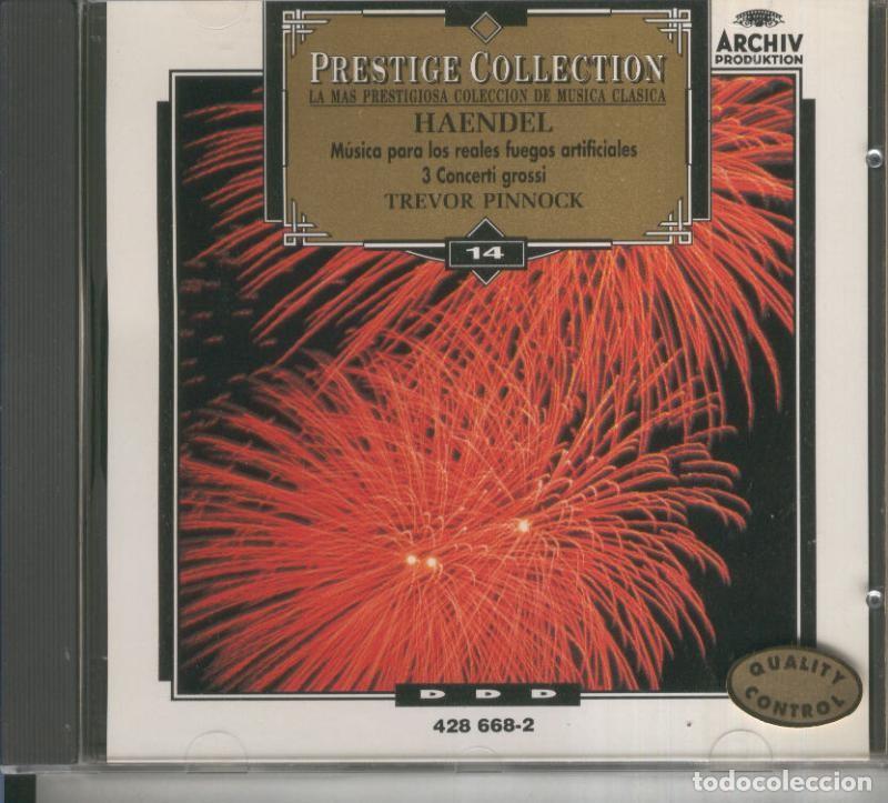 Livros antigos: CD Musica Clasica: Haendel: Musica para los reales fuegos artificiales - Varios