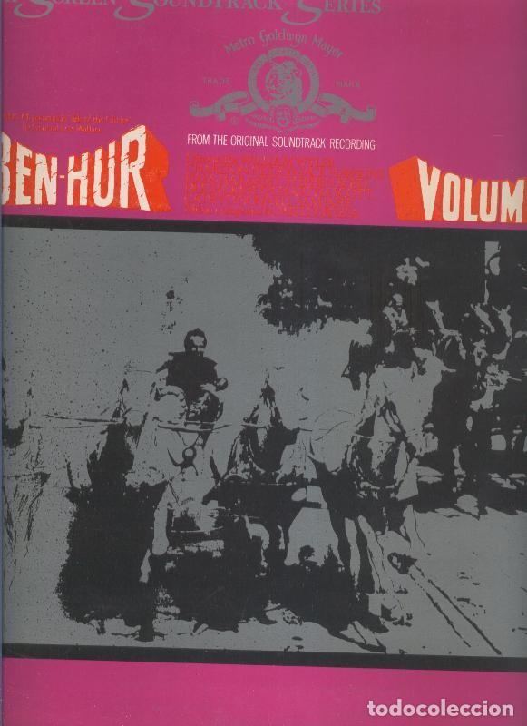 Livres anciens: Disco LP: Ben Hur volume 1, original pelicula - Varios