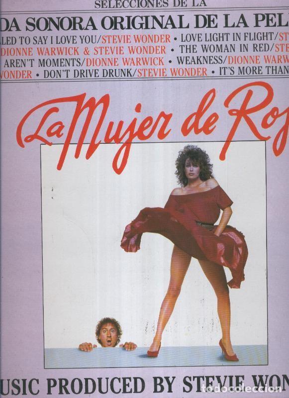 Livres anciens: Disco Lp- Mujer de rojo - varios