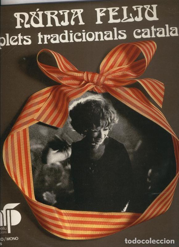 Libri antichi: Disco LP: Nuria Feliu: cuplets tradicionals catalans - Varios