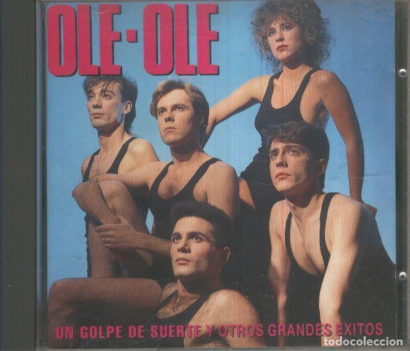 Livros antigos: CD Musica: OLE OLE - Un golpe de suerte y otros grandes exitos - OLE OLE