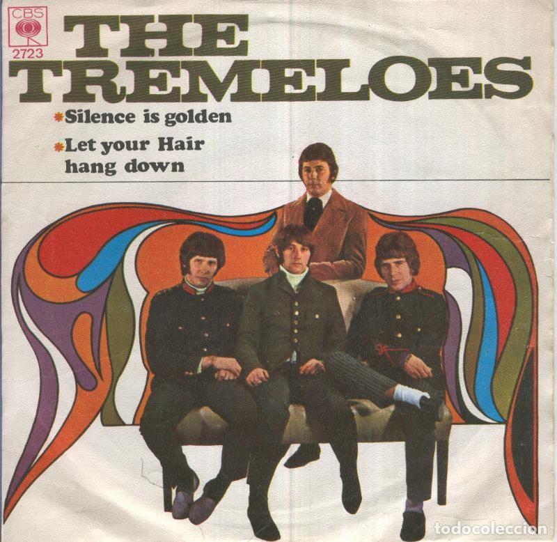 Old books: Disco Vinilo 45rpm: THE TREMELOES - Silence is golden - The tremeloes