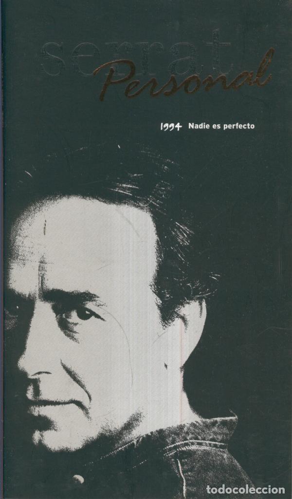 Livros antigos: Cd Musica: SERRAT PERSONAL, 1994: Nadie es perfecto - Joan Manuel Serrat