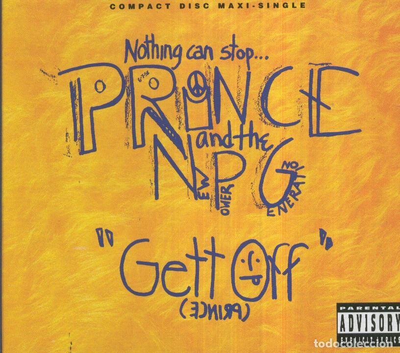 Libri antichi: CD Musica: PRINCE and the NPG - Gett Off - Prince