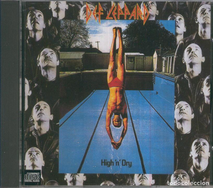 Livros antigos: CD Musica: DEF LEPPARD - High and Dry - Def Leppard