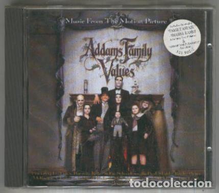 Livros antigos: CD-Musica: ADDAMS FAMILY VALUES (Atlas 1993) - Paula Abdul