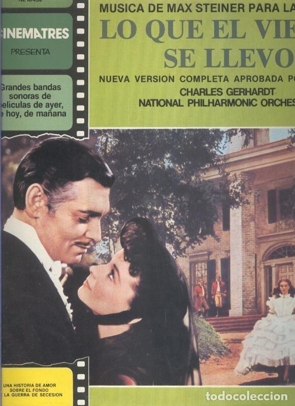 Antiquarische B&uuml;cher: Disco LP: Lo que el viento se llevo - Varios