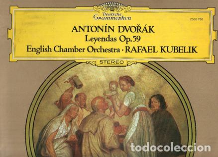 Livros antigos: Disco/Vinilo-LP: ANTONIN DVORAK - Leyendas Op.59 (Deutsche Gramophon) - ANTONIN DVORAK