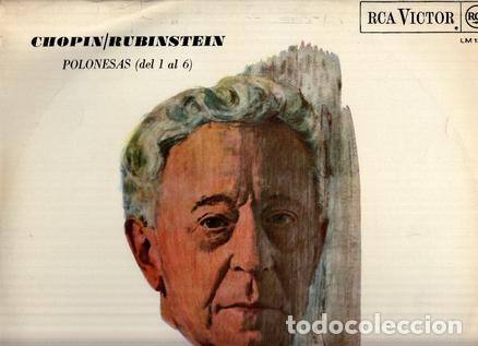 Antiquarische B&uuml;cher: Disco/Vinilo-LP: CHOPIN / RUBINSTEIN - Polonesas del 1 al 6 (RCA) - Chopin