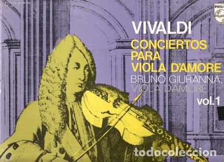 Antiquarische B&uuml;cher: Disco/Vinilo-LP: VIVALDI - Conciertos para Viola d,Amore Volumen 1 (Philips) - Vivaldi