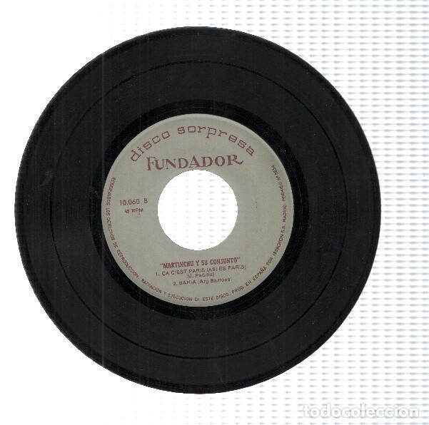 Libri antichi: DISCO/VINILO: DISCO FUNDADOR - Martinchu y su Conjunto - Martinchu y su Conjunto