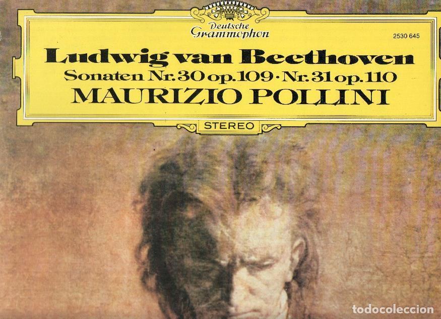 Libri antichi: Disco/Vinilo-LP: Deutsche Grammophon: BEETHOVEN - Sonaten Nr.30 - Maurizio Pollini - Beethoven