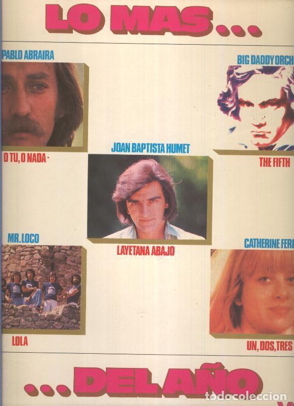 Livros antigos: Disco LP: Lo mas mejor del a&ntilde;o volumen 6 - Varios