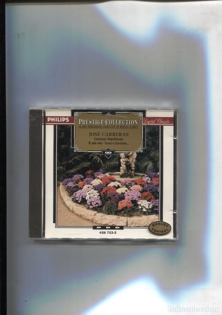 Libros antiguos: CD Musica Clasica: Jose Carreras: Canciones Napolitanas - Varios