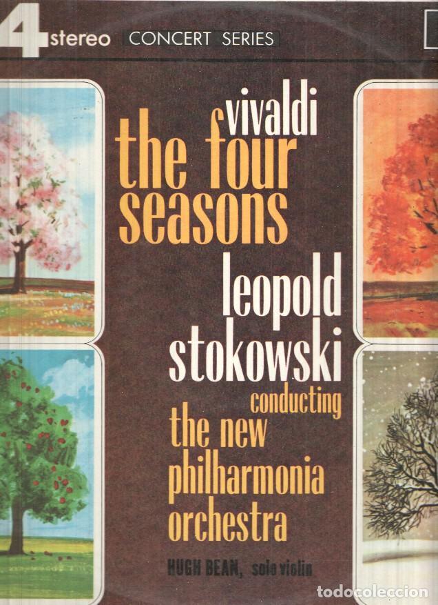 Livres anciens: LP: Vivaldi: Las Cuatro Estaciones/ Nueva ORquesta Filarmonica7 Stokowsky, Hugh Bean solo de violin