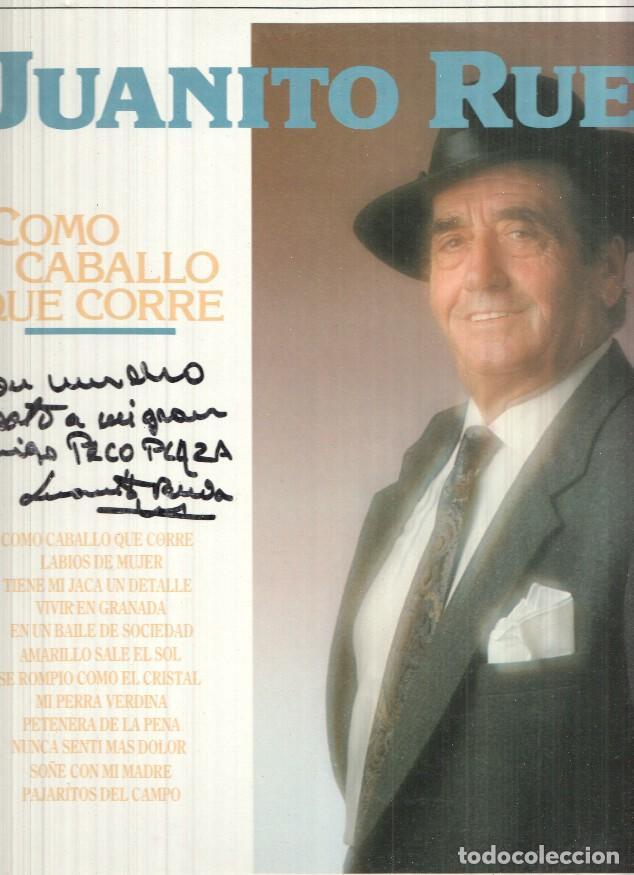 Libros antiguos: LP: Como caballo que corre - Juanito Rueda