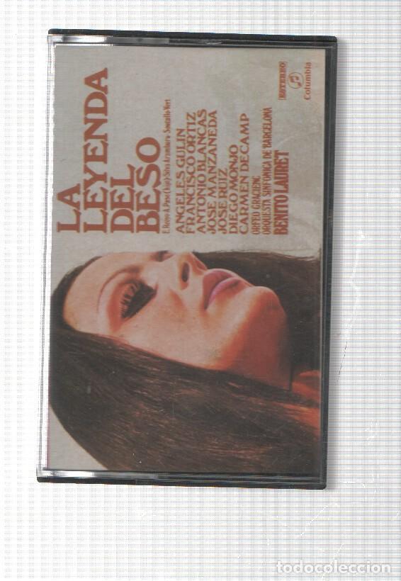 Libros antiguos: Columbia: Cinta Cassette: La leyenda del beso. Serie zarzuelas