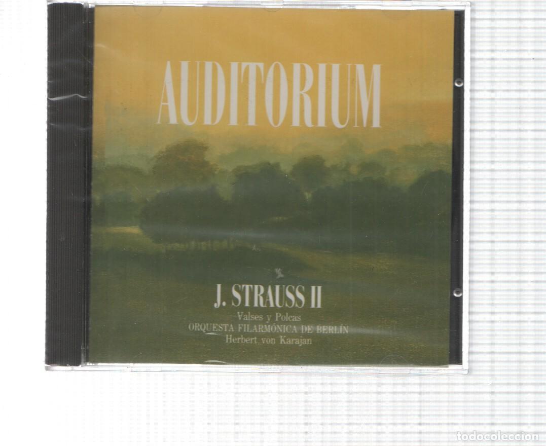 Livros antigos: CD: Emi: Auditorium. Strauss II - Valses y polcas. Karajan