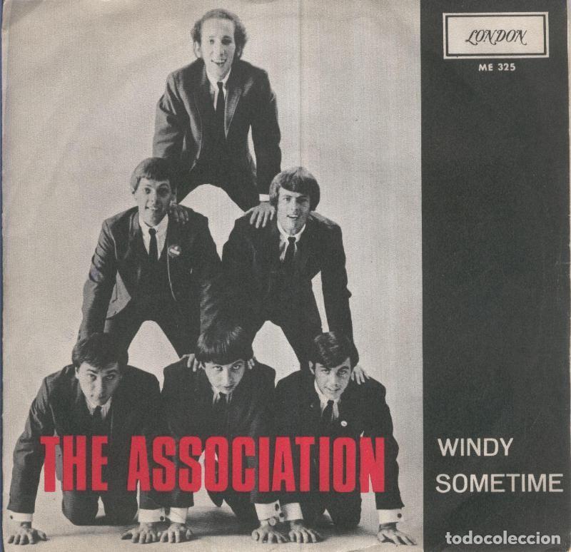 Livros antigos: Disco Vinilo 45rpm: THE ASSOCIATION - Windy - The association