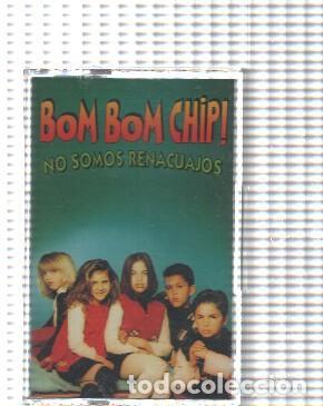 Libros antiguos: Cassette: wea: Bom Bom Chip - No somos renacuajos, Toma mucha fruta