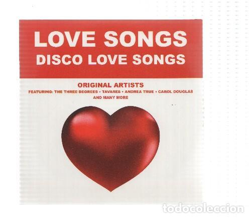 Antiquarische B&uuml;cher: CD-Musica: Love Songs: DISCO LOVE SONGS (Original Artists) - Varios