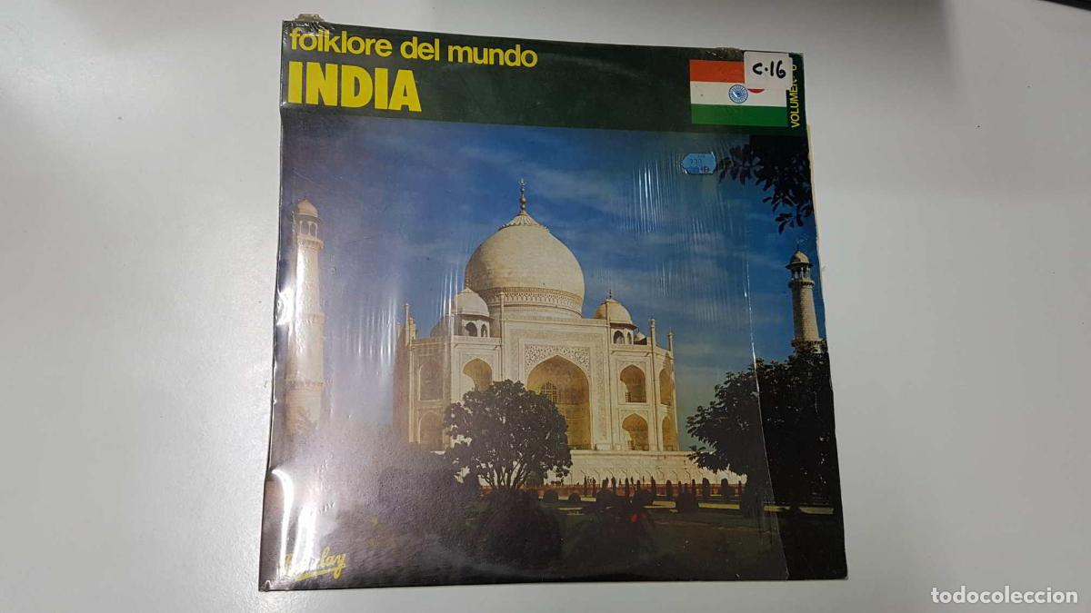 Old books: LP: Folklore del mundo num 6, India