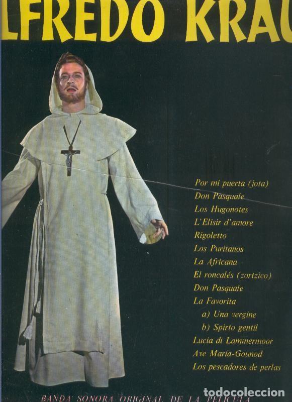 Old books: Disco LP: Alfredo Kraus en Gayarre, banda original de la pelicula - Varios