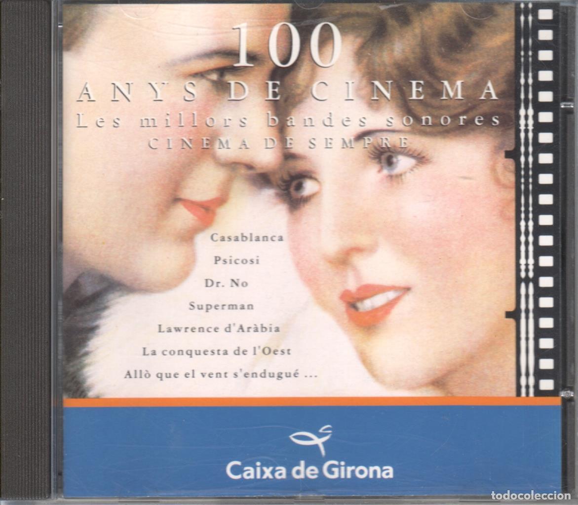 Libros antiguos: CD Musica: 100 anys de cinema - Cinema de sempre - Varios