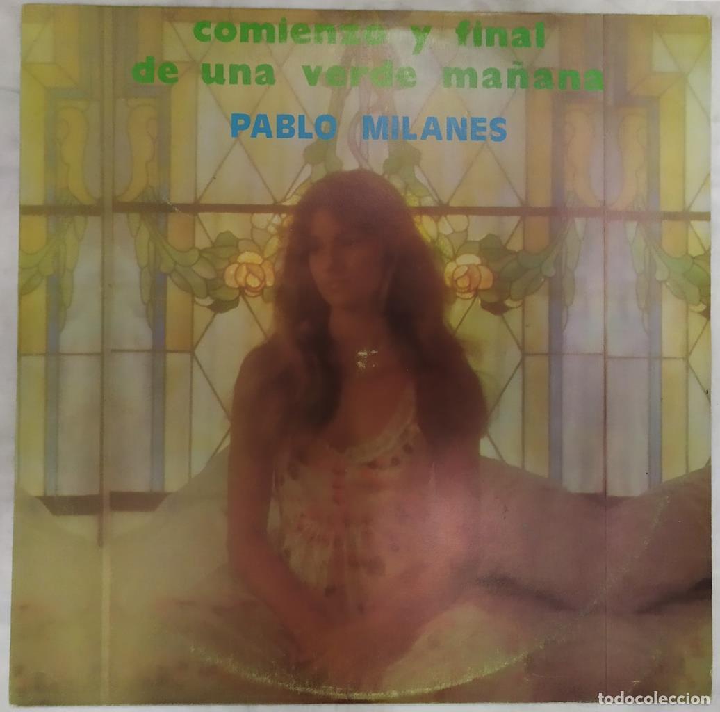 Libros antiguos: Disco/Vinilo-LP: Pablo Milanes - Comienzo y final de una verde ma&ntilde;ana - Pablo Milanes