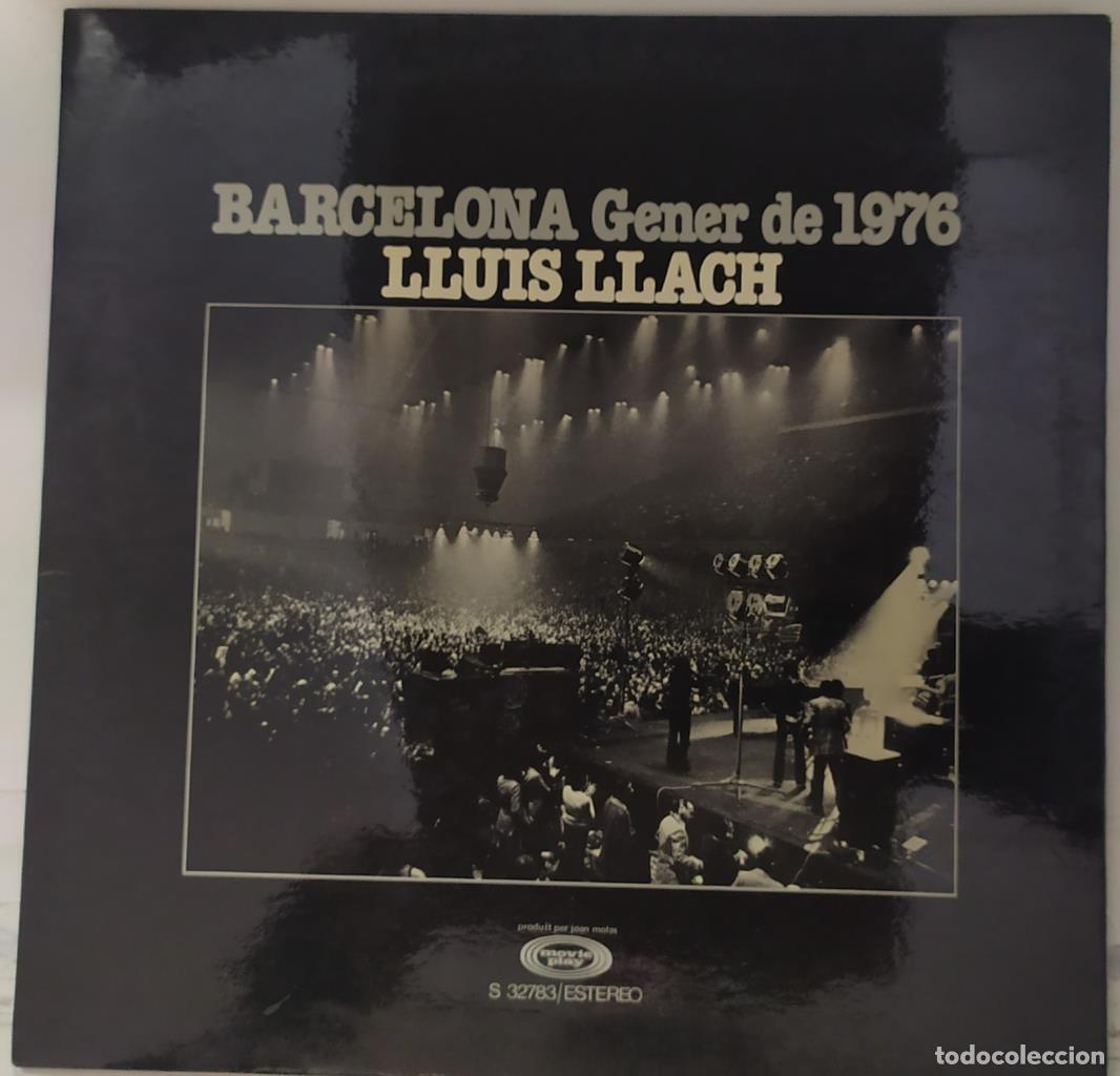 Libros antiguos: Disco/Vinilo-LP: Lluis Llach - Barcelona gener de 1976 - Lluis Llach