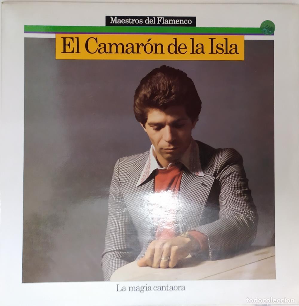 Libri antichi: Disco/Vinilo-LP: El camar&oacute;n de la Isla. Maestros del flamenco - Camar&oacute;n de la Isla