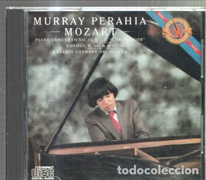 Libri antichi: CD MUSICA: MURRAY PERAHIA - MOZART: piano cocerto No 26, K 357 Coronation -