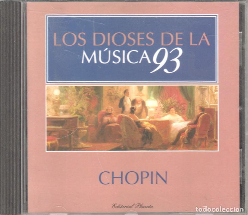 Libros antiguos: CD Musica: Coleccion Los Dioses de la Musica 93, Numero 21: CHOPIN - CHOPIN