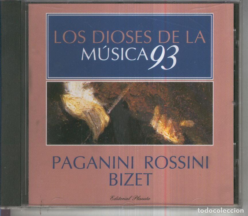 Libros antiguos: CD Musica: Coleccion Los Dioses de la Musica 93, Numero 24: PAGANINI, ROSSINI Y BIZET - PAGANINI, RO