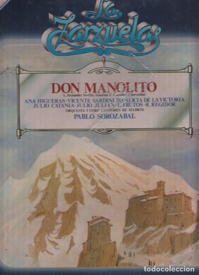 Livros antigos: La Zarzuela volumen 19: Don Manolito