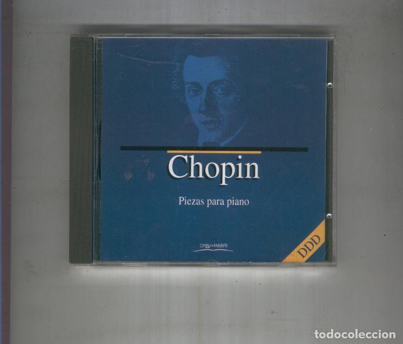 Libri antichi: CD: CHOPIN : concierto para piano 1 y 2. coleccion Orbys Fabbry - VARIOS