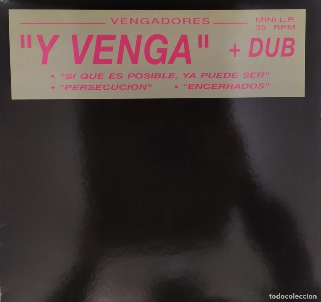 Antiquarische B&uuml;cher: Vinilo-LP: Vengadores - Y Venga - Vengadores