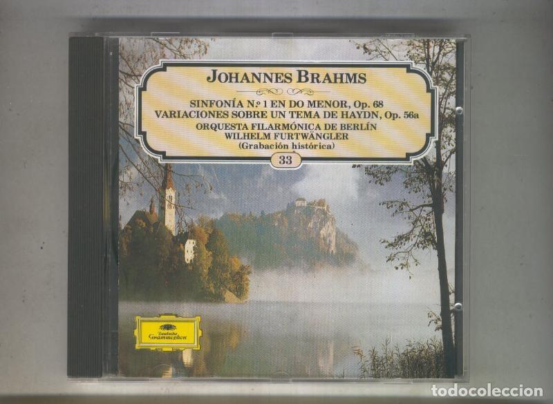 Old books: CD: Brahms: Sinfonia numero 1 en do menor - Varios