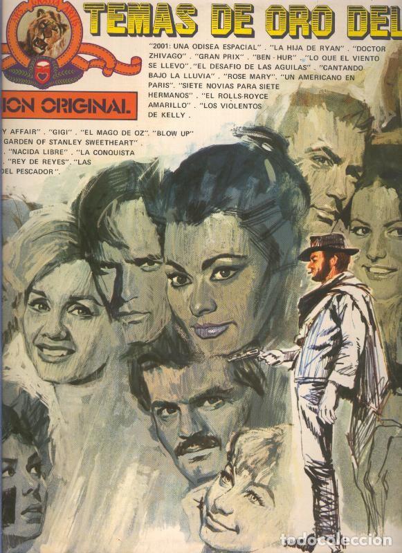 Old books: Disco LP: Temas de oro del cine - Varios
